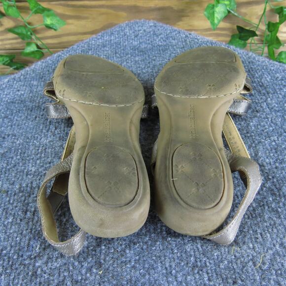 Naturalizer Women's Cooper Strappy Taupe Leather Sz 8 Medium Gently Used 2025 - Picture 5 of 6